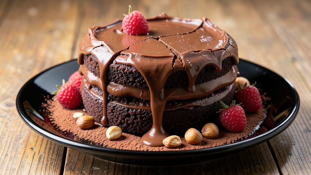 Big Al's Chocolate Cake Recipe: Triple-Layered Fudge Swirls and Vanilla Cream