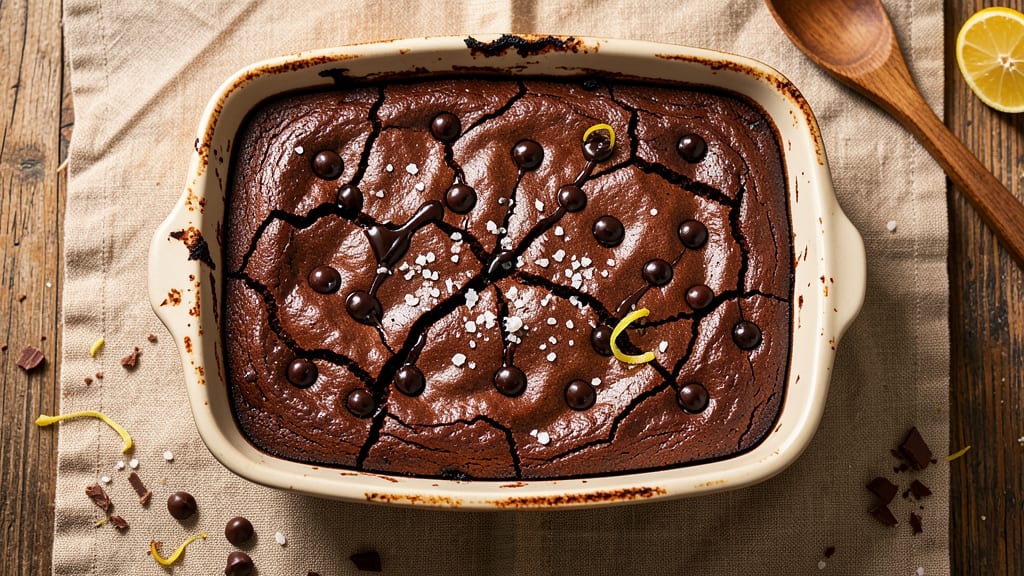Brownie Recipe From Scratch With Chocolate Chips: Fudgy Cracks and Melty Chip Rivers