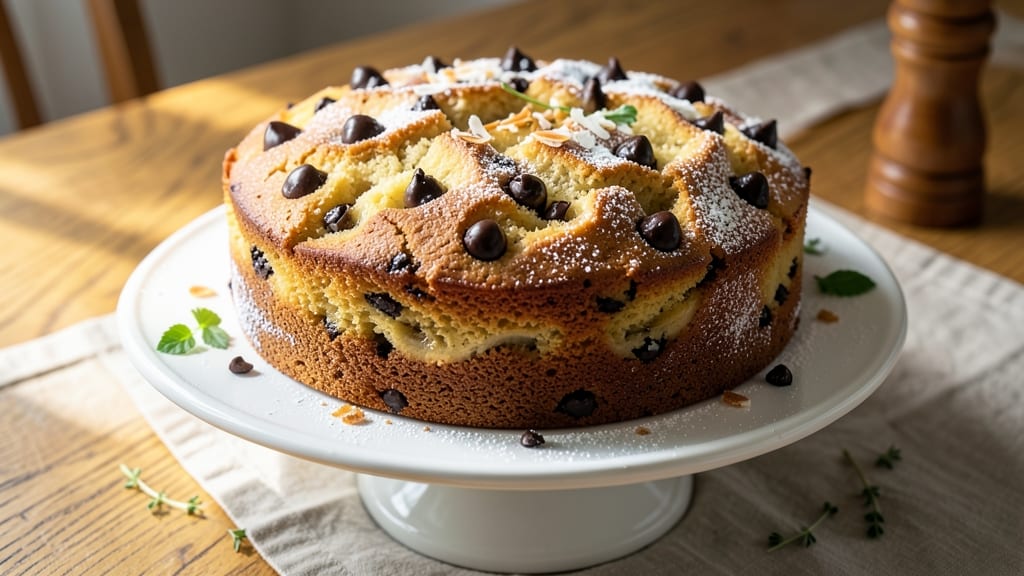 Banana Chocolate Chip Pound Cake Recipe: Fudgy Layers and Buttery Swirls in One Bowl