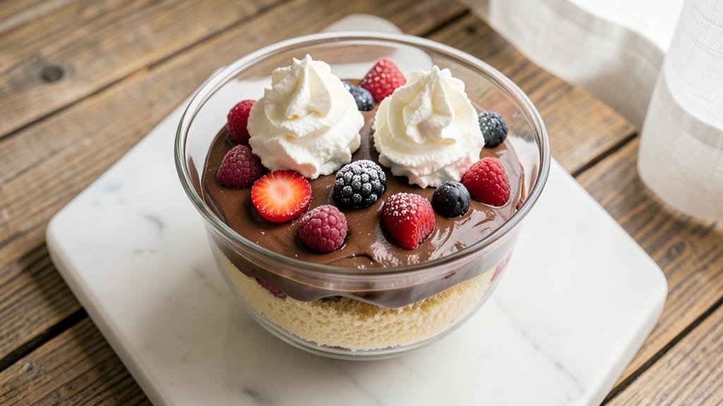 Berry Chocolate Trifle Recipe: Layers of Velvet Cocoa and Juicy Berries