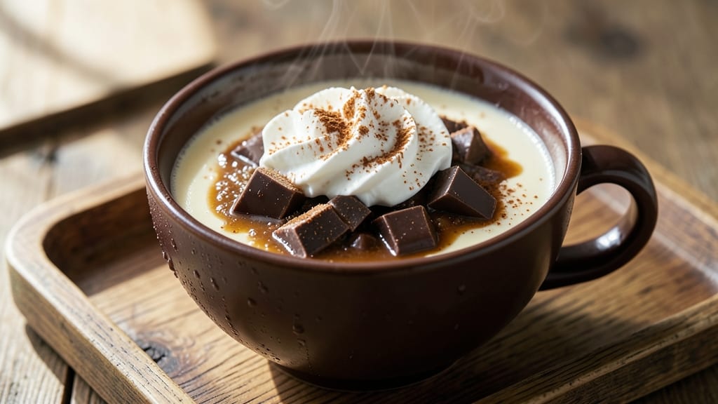 Carla Shellis' Hot Chocolate Recipe: Velvety Richness With Spiced Whip Cream Topping