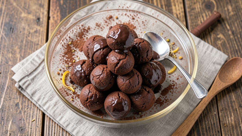 Brownie Balls Dipped in Chocolate Recipe: Triple-Layered Crunch and Melty Cocoa Bliss