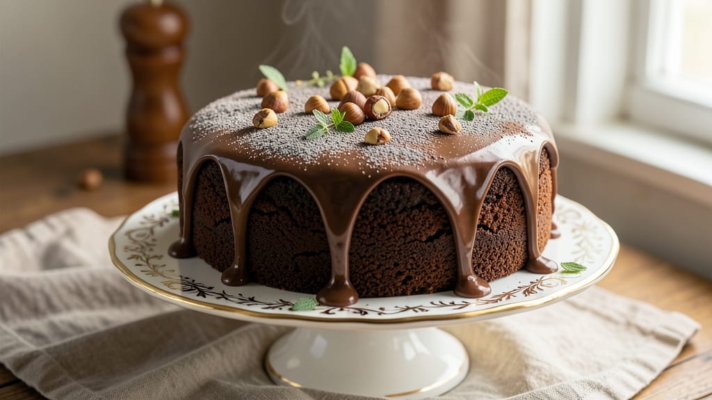Breakfast Chocolate Cake Recipe: Moist Layers With Warm Chocolate Swirls