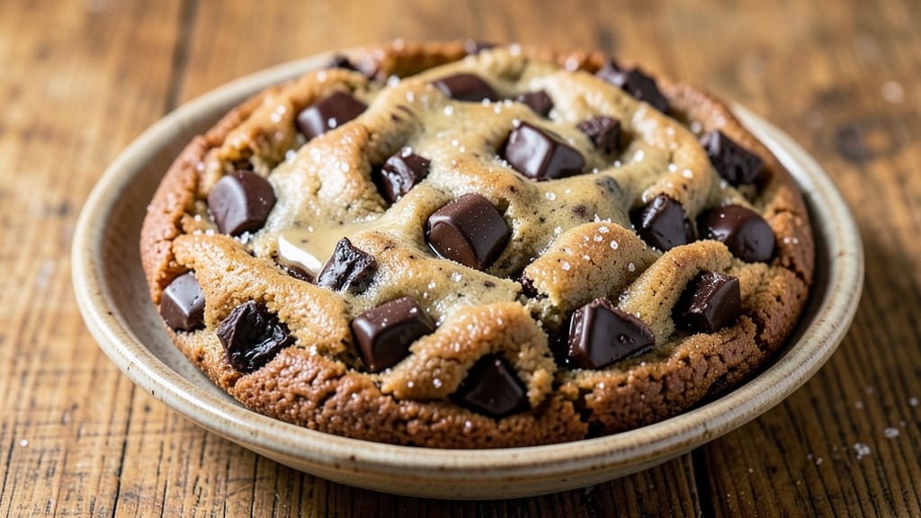 Big Chocolate Chunk Cookie Recipe: Crunchy Edges and Melty Cocoa Rivers