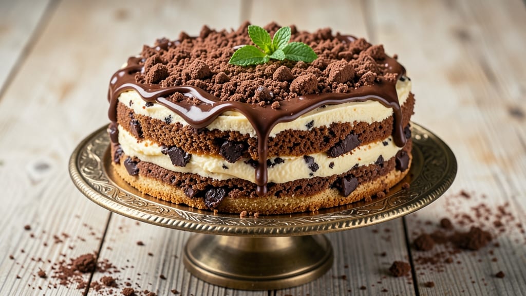 British Chocolate Biscuit Cake Recipe: Fudgy Layers With Buttery Crust Bites