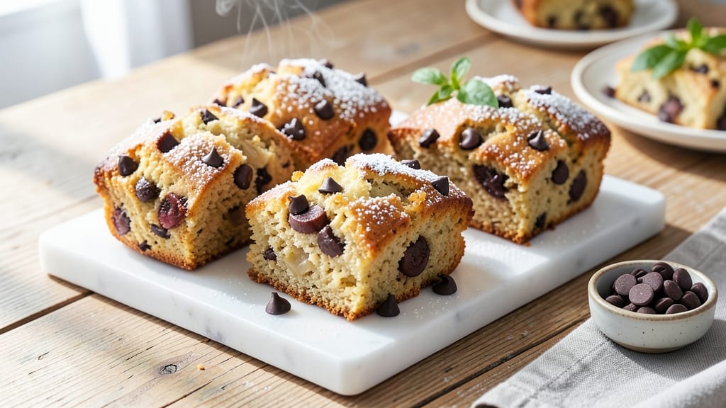 Banana Chocolate Chip Scones Recipe: Buttery Layers with Sweet Melty Streaks