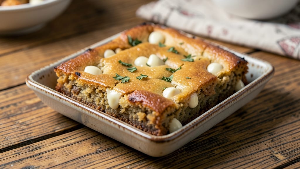 Blondie Recipe With White Chocolate Chips: Buttery Crust Meets Gooey Sweetness