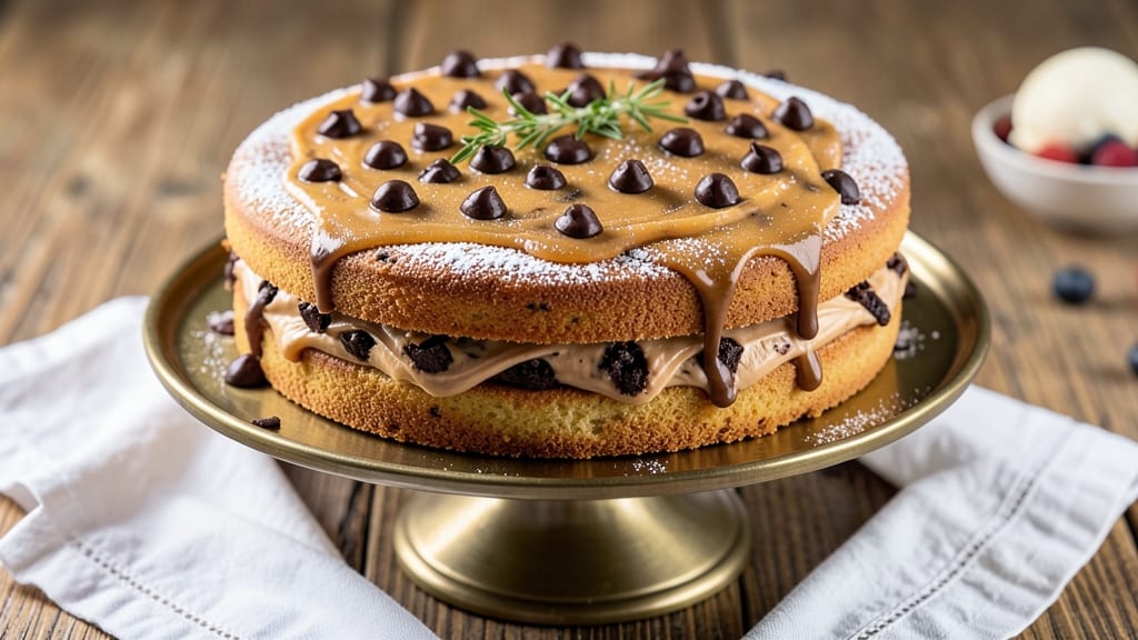 Best Chocolate Chip Cake Recipe Ever: Triple-Layered Fudgy-Crispy Heaven