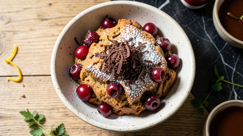 Cherry Chocolate Scones Recipe: Deep Cocoa Swirls With Buttery Glaze