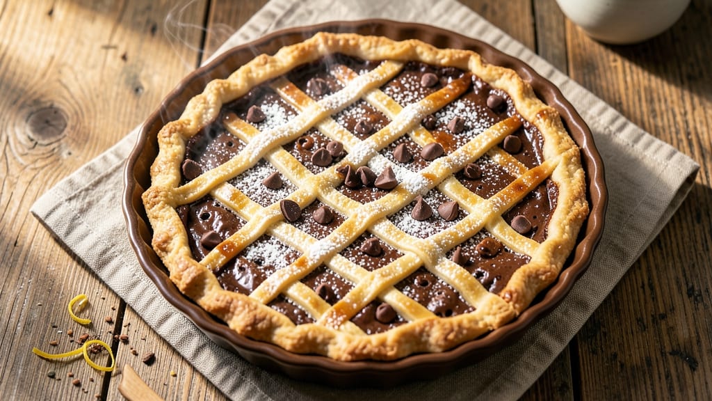 Brenda Gantt's Chocolate Pie Recipe From Scratch: Homemade Crust and Fudgy Layers