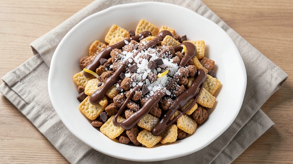 Chex Cereal Chocolate Powdered Sugar Recipe: Crispy Clusters with Dusty Sweetness