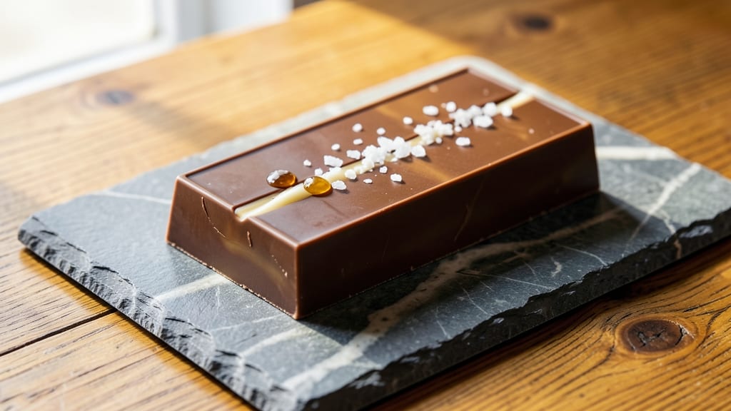 Belgian Chocolate Bars Recipe: Rich Cocoa Fudge with Crunchy Topping