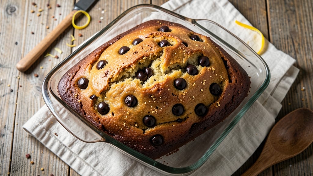 Banana Bread Recipe With Two Bananas and Chocolate Chips: Moist Crumb Meets Melty Chip Rivers