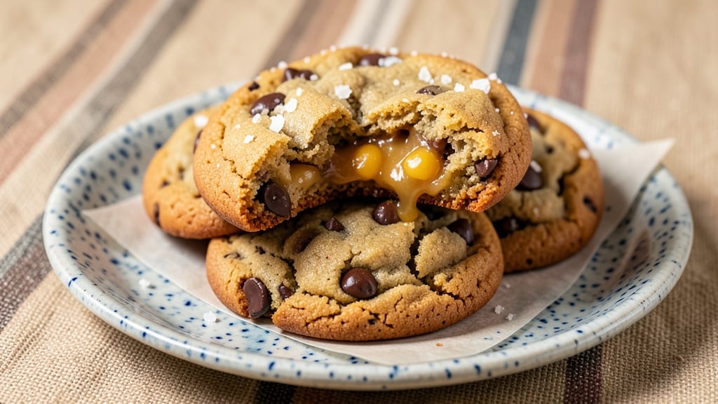 Cheey Chocolate Chip Cookie Recipe: Double-Baked Crunch With Fudgy Cocoa Hearts
