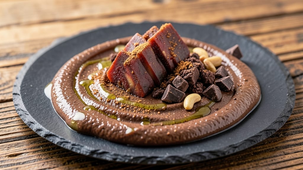 Boar's Head Dark Chocolate Hummus Recipe: Rich Nutty Swirls With Crunchy Topping