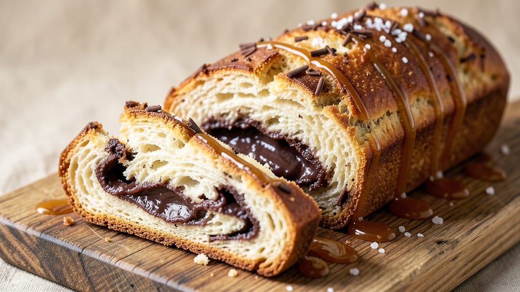 Bread with Chocolate Filling Recipe: Warm Gooey Layers That Melt in Minutes