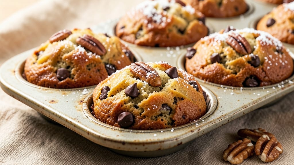 Banana Walnut Chocolate Chip Muffins Recipe: Triple-Layered Joy With Nutty Crunch