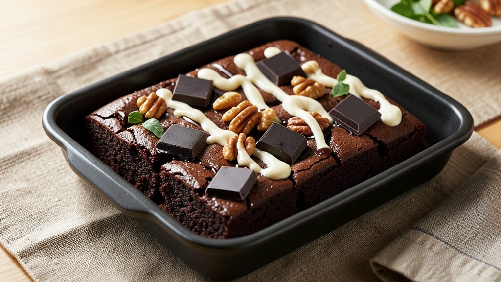 Brownie Recipe Using Chocolate Squares: Fudgy Cocoa Crunch With Melty Centers