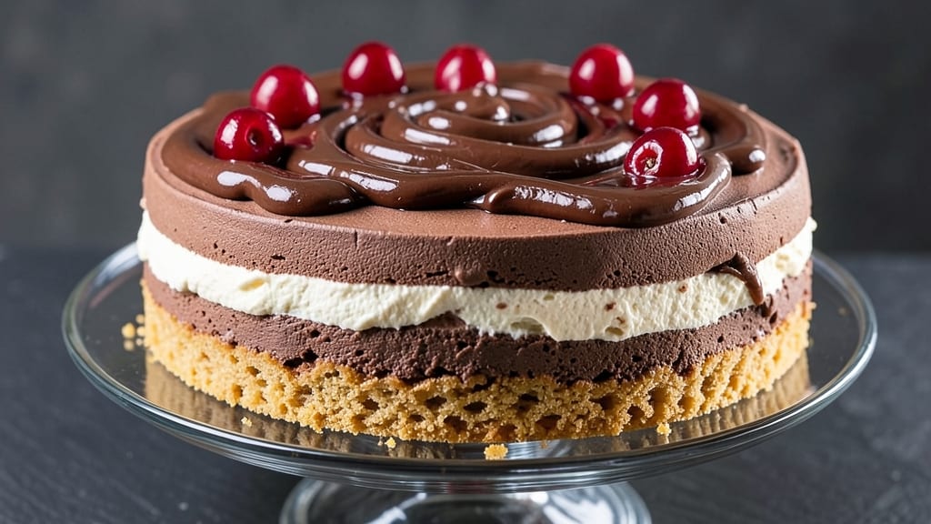 Cheesecake Factory Cherry Ghirardelli Chocolate Cheesecake Recipe: Triple-Layered Fudge Swirls With Crispy Graham Top
