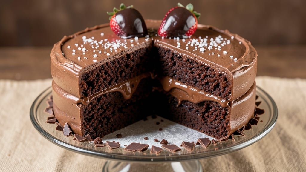 Brooklyn Chocolate Cake Recipe: Crispy Cocoa Shells With Molten Fudge Rivers