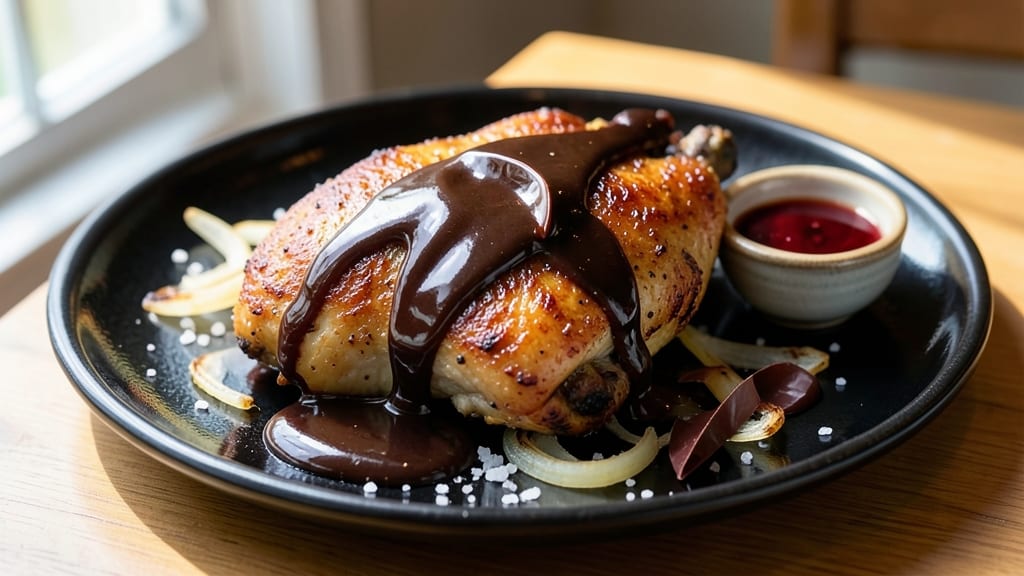 Chicken With Chocolate Sauce Recipe: Sweet-Savory Surprise for Adventurous Eaters