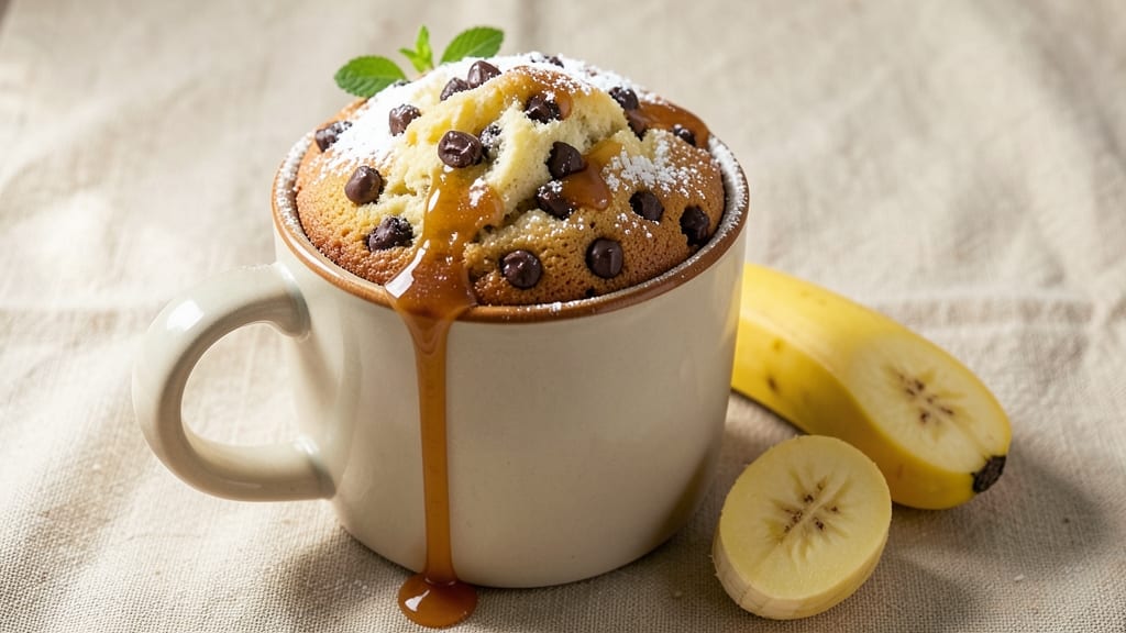 Banana Chocolate Chip Mug Cake Recipe: Single-Serve Warmth in 5 Minutes