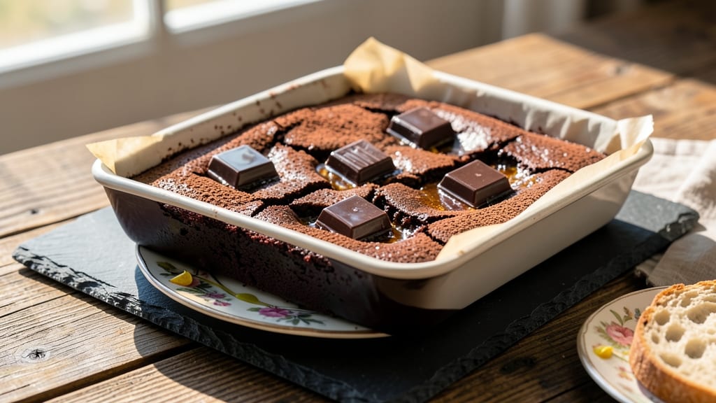 Brownie Recipe With Baking Chocolate Squares: Fudgy Crackle-Top Magic in One Pan