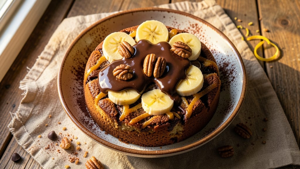 Banana Chocolate Walnut Cake Recipe: Fudgy Layers with Nutty Crunch and Moist Crumb