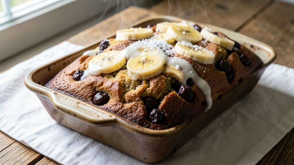 Banana Bread Dark Chocolate Recipe: Fudgy Swirls and Crispy Edges