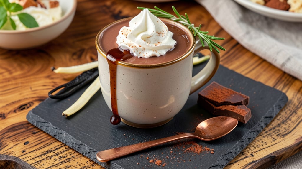 Bobby Flay's Hot Chocolate Recipe: Spiced Rum Infusion for Adults' Cozy Nights