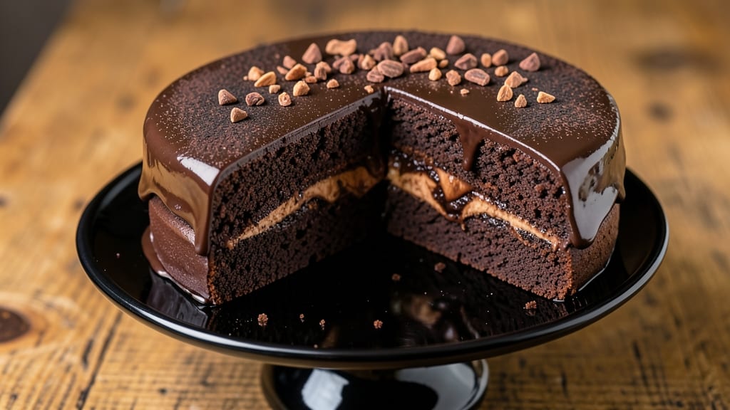 Black Cocoa Chocolate Cake Recipe: Deep Molten Core With Rich Espresso Notes