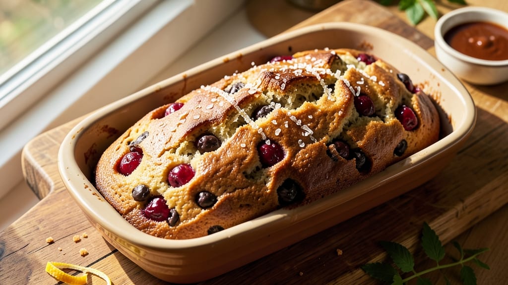 Cherry Chocolate Chip Bread Recipe: Swirled Sweetness With Gooey Melts