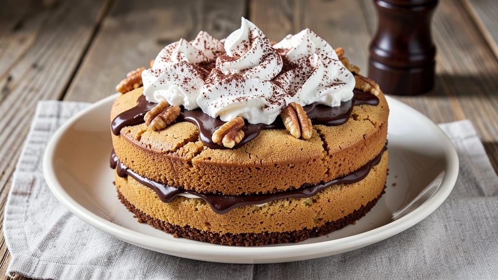 Blonde Chocolate Cake Recipe: Buttery Vanilla Frosting Swirls With Deep Cocoa Layers