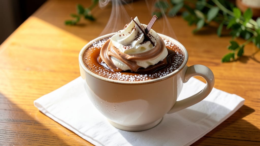 Café Angelina Paris Hot Chocolate Recipe: Velvety Silk With Whipped Cream Swirls