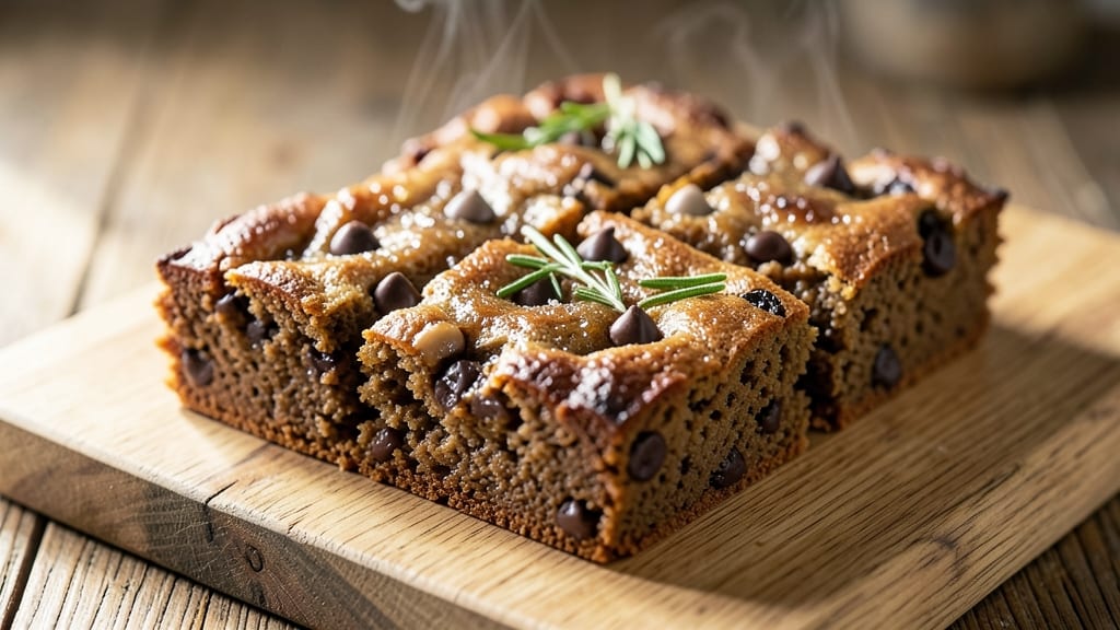 Best Chocolate Chip Bars Recipe Ever: Fudgy Base with Crunchy Nut Topping