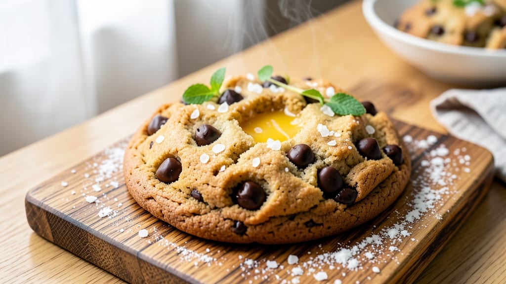 Big Fluffy Chocolate Chip Cookie Recipe: Buttery Crust Meets Warm Chocolate Rivers