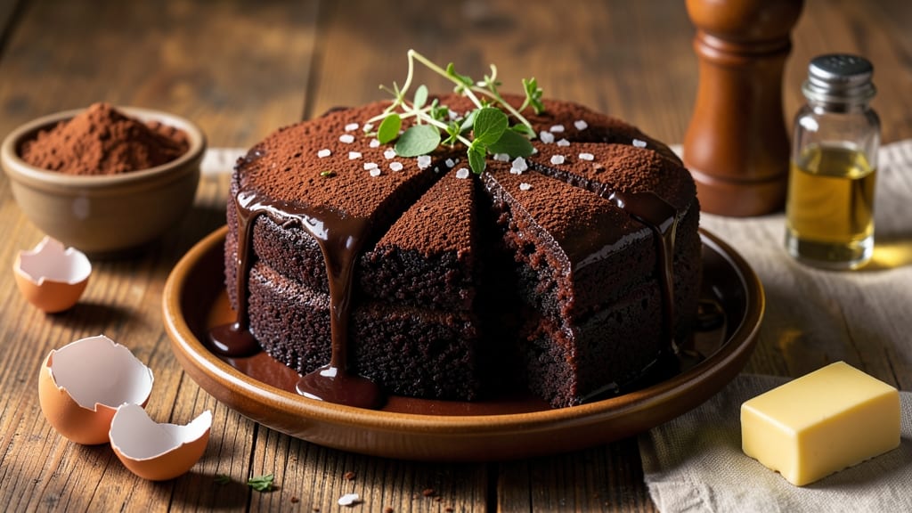 Chewy Chocolate Cake Recipe: Fudgy Cocoa Crunch With Molten Hearts