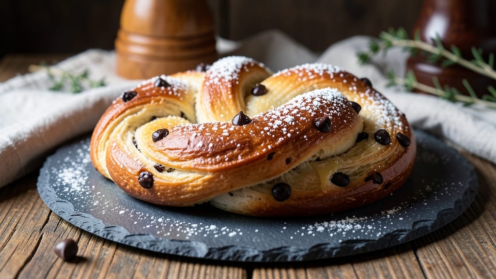 Braided Chocolate Chip Brioche Recipe: Buttery Layers and Fudgy Swirls in One Bake