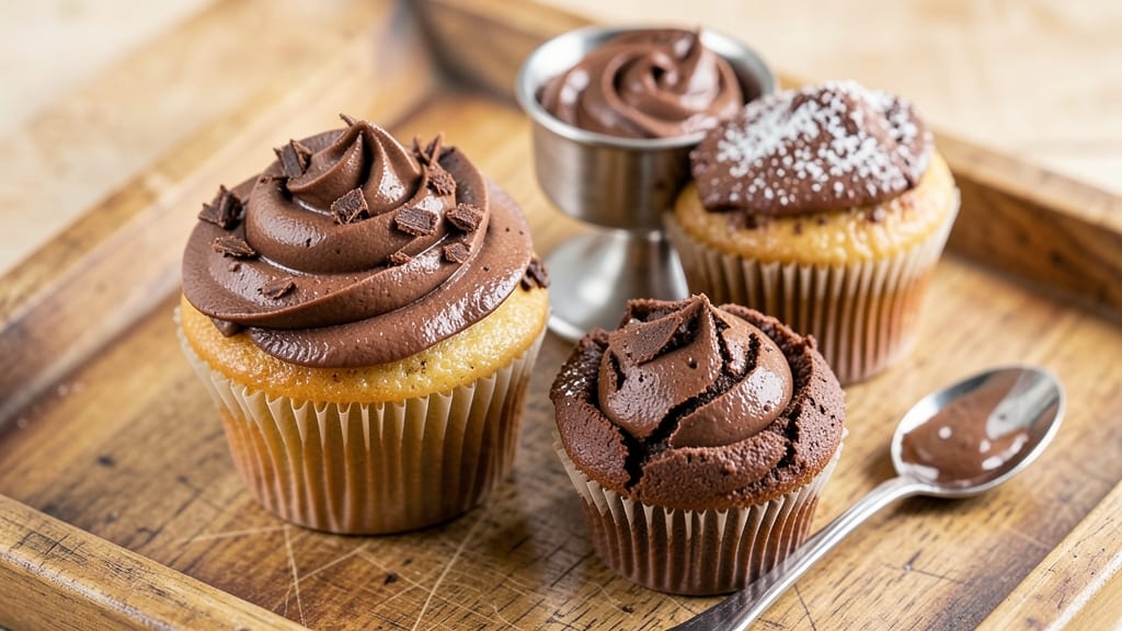 Bakery-Style Chocolate Cupcakes Recipe: Swirls of Fudge and Crispy Cocoa Shells