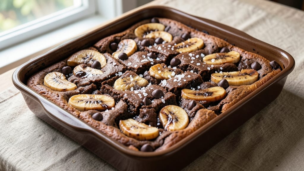 Banana Chocolate Chip Brownies Recipe: Fudgy Swirls With Caramelized Edges