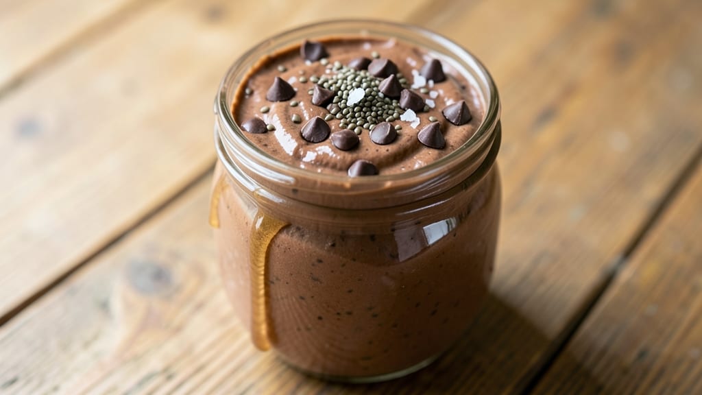 Blended Chocolate Overnight Oats Recipe: Fudgy Swirls and Creamy No-Bake Layers