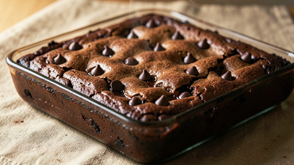 Chewy Brownie Recipe with Chocolate Chips: Fudgy Centers and Crispy Edges