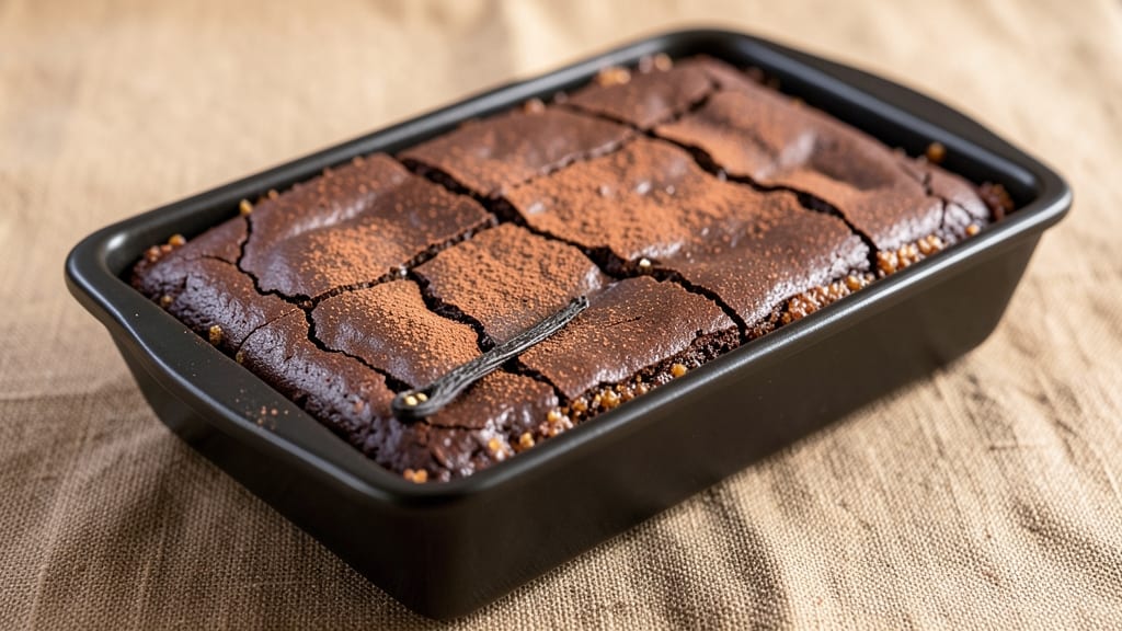 Chewy Brownie Recipe No Chocolate Chips: Fudgy Depth With Vanilla Bean Swirls