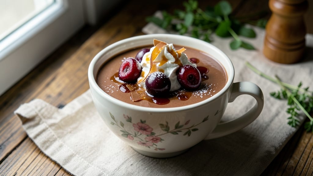 Cherry Hot Chocolate Recipe: Boozy Cherry Swirls That Warm the Soul