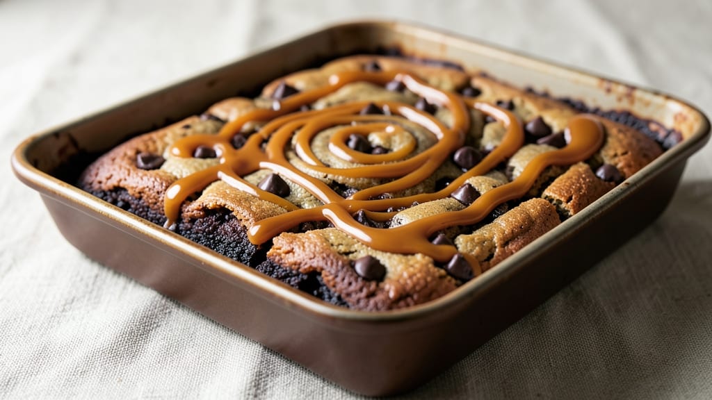 Caramel Chocolate Chip Brownies Recipe: Fudgy Cocoa Crunch Meets Gooey Chips