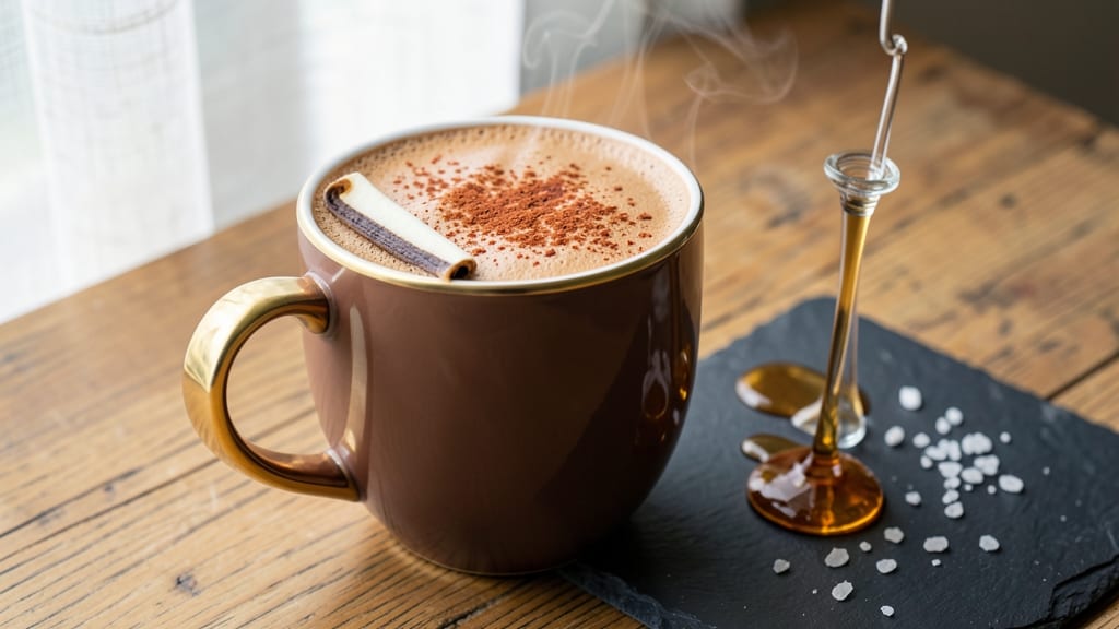 Cacao Bliss Hot Chocolate Recipe: Rich Velvet Frost on Warm Milk