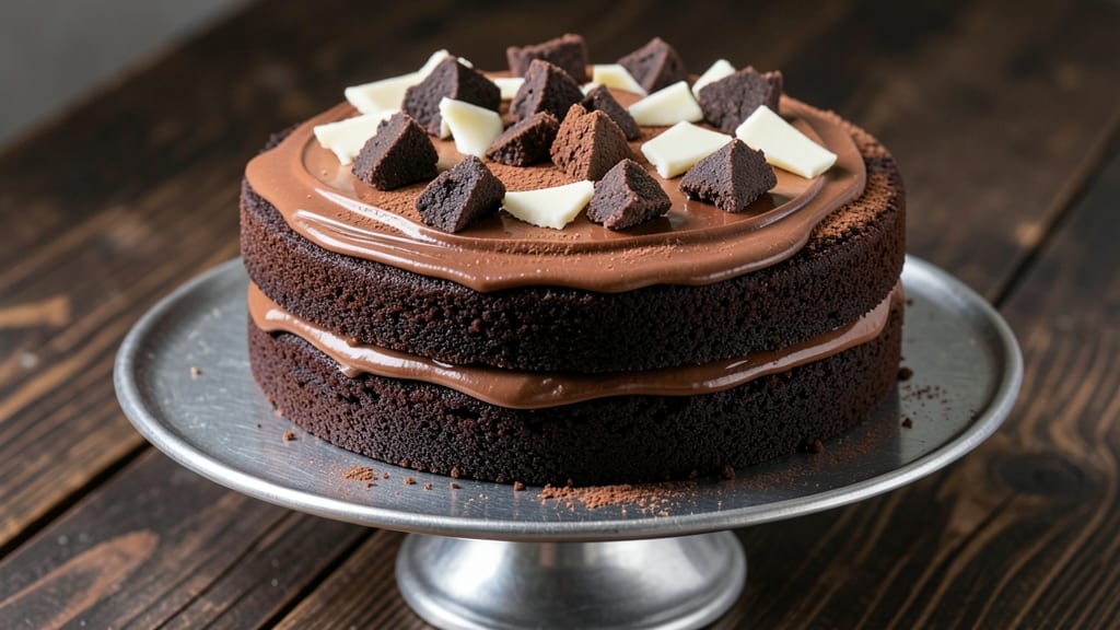Black and White Chocolate Cake Recipe: Contrast Layers of Richness and Decadence