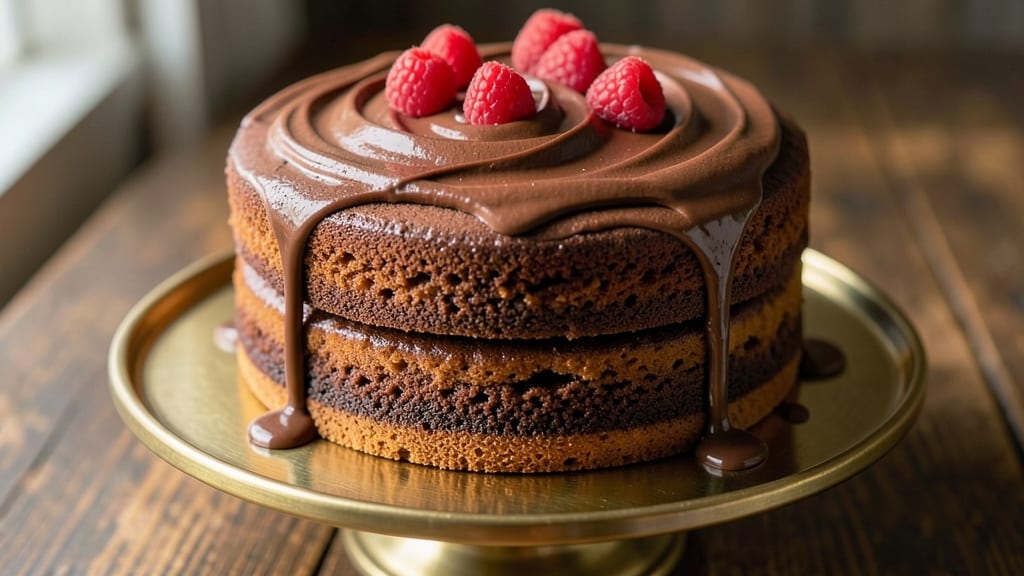 Boston Chocolate Cake Recipe: Deep Chocolate Layers With Moist Center