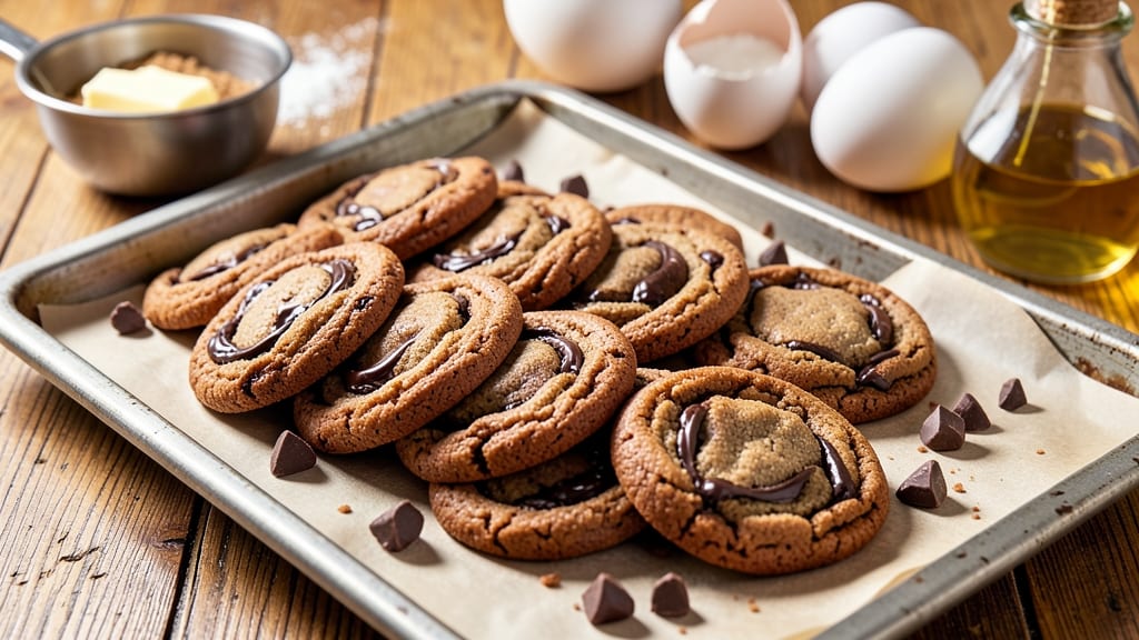 Bittersweet Chocolate Cookie Recipe: Deep Cocoa Crunch With Melty Centers