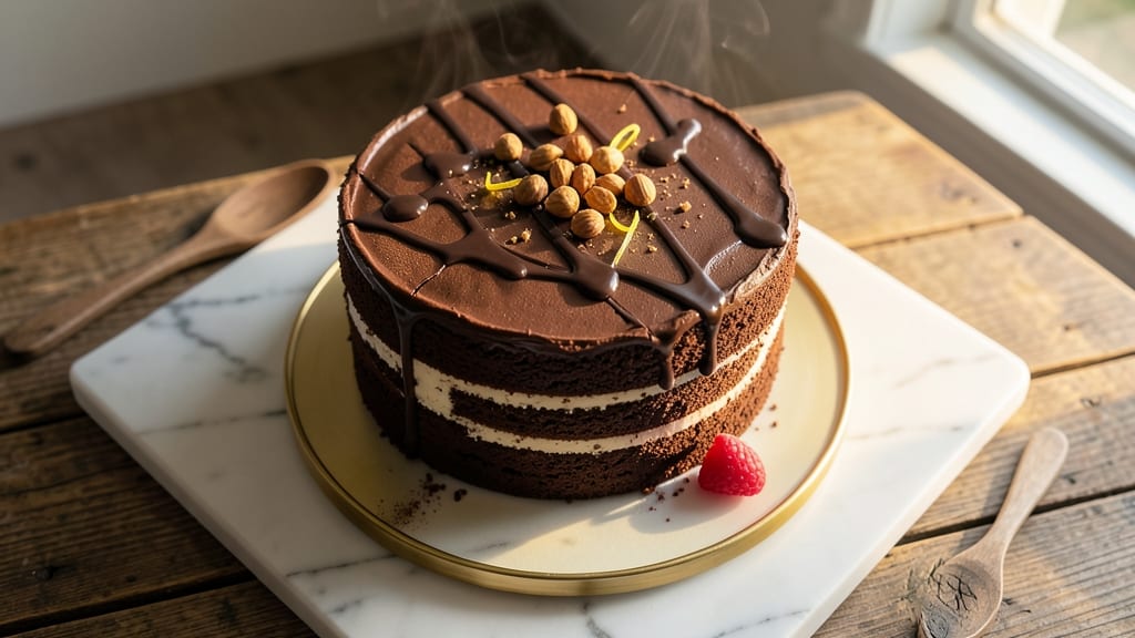 Biscoff Chocolate Cake Recipe: Triple-Layered Richness With Fudgy Swirls
